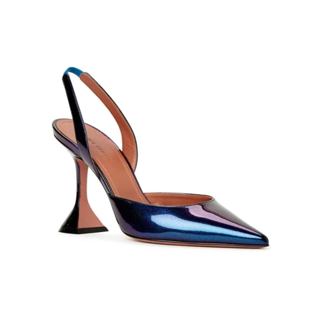Amina Muaddi
Holli 95 slingback pumps
